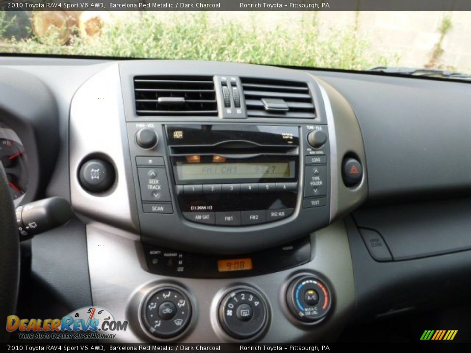 2010 Toyota RAV4 Sport V6 4WD Barcelona Red Metallic / Dark Charcoal Photo #18