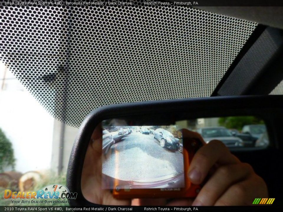2010 Toyota RAV4 Sport V6 4WD Barcelona Red Metallic / Dark Charcoal Photo #19