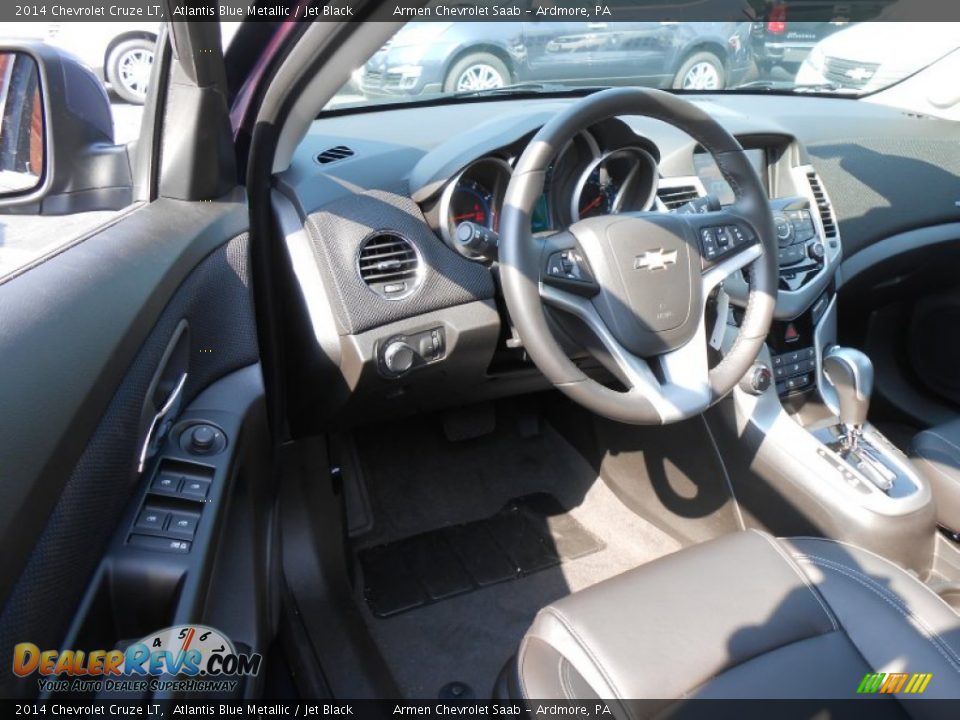 2014 Chevrolet Cruze LT Atlantis Blue Metallic / Jet Black Photo #7