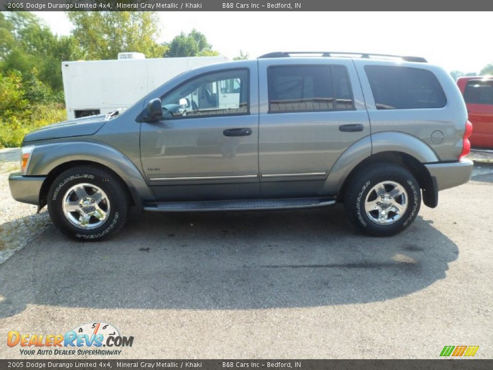 2005 Dodge Durango Limited 4x4 Mineral Gray Metallic / Khaki Photo #1