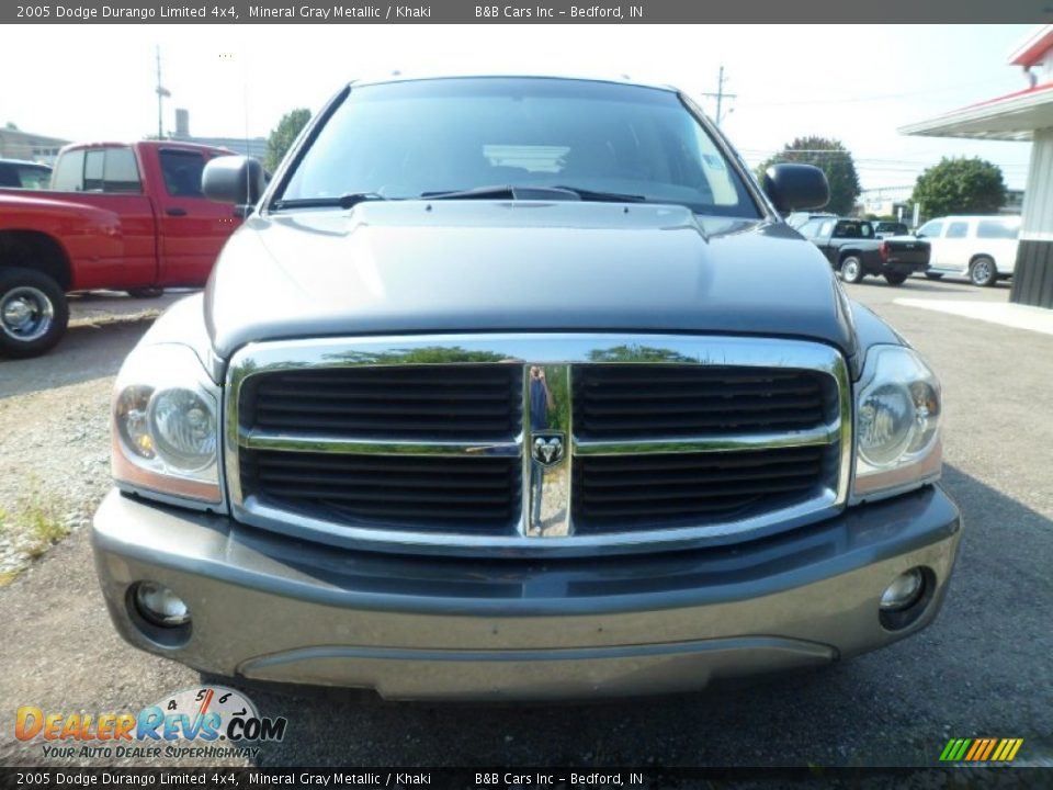 2005 Dodge Durango Limited 4x4 Mineral Gray Metallic / Khaki Photo #3