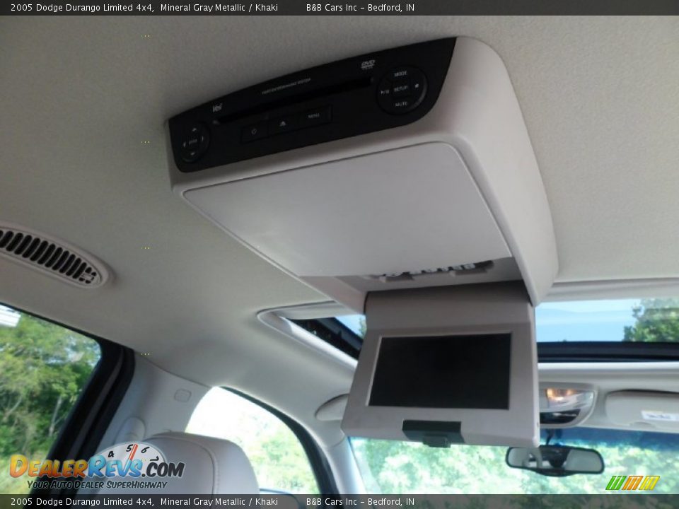 2005 Dodge Durango Limited 4x4 Mineral Gray Metallic / Khaki Photo #18