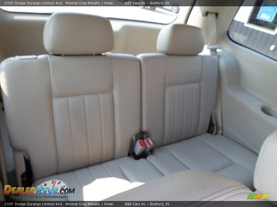 2005 Dodge Durango Limited 4x4 Mineral Gray Metallic / Khaki Photo #19
