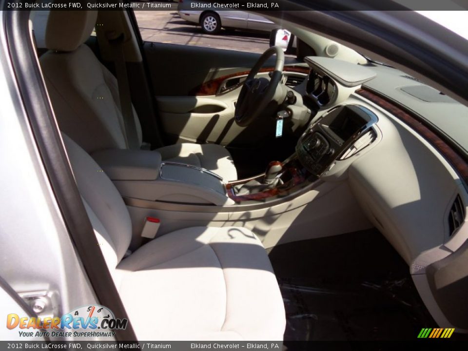 2012 Buick LaCrosse FWD Quicksilver Metallic / Titanium Photo #10
