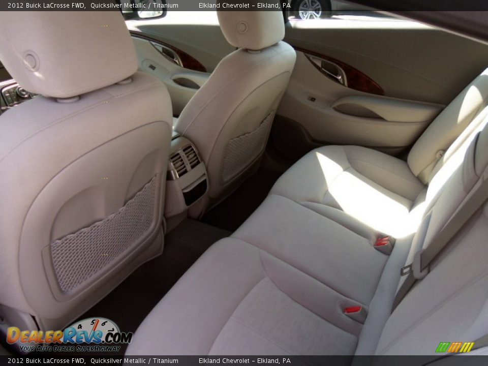 2012 Buick LaCrosse FWD Quicksilver Metallic / Titanium Photo #11