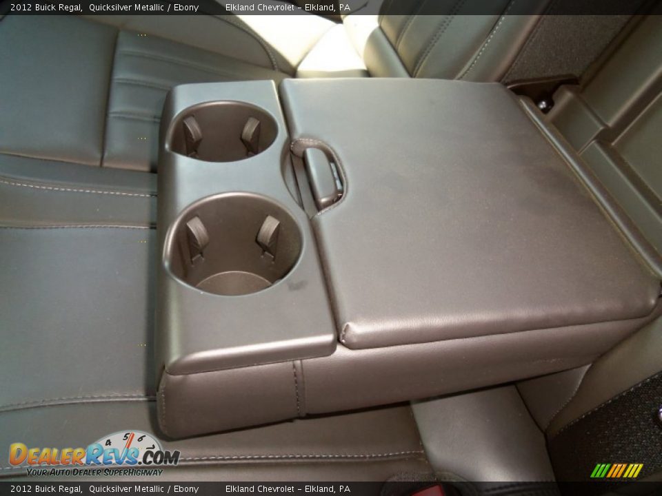 2012 Buick Regal Quicksilver Metallic / Ebony Photo #18