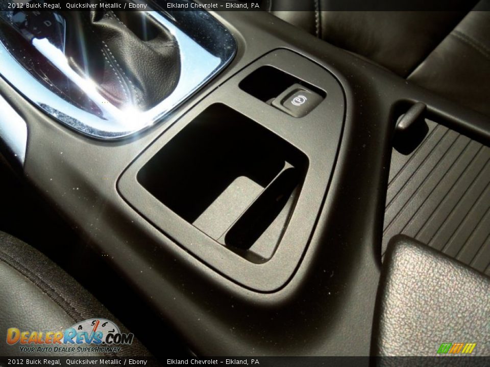 2012 Buick Regal Quicksilver Metallic / Ebony Photo #26