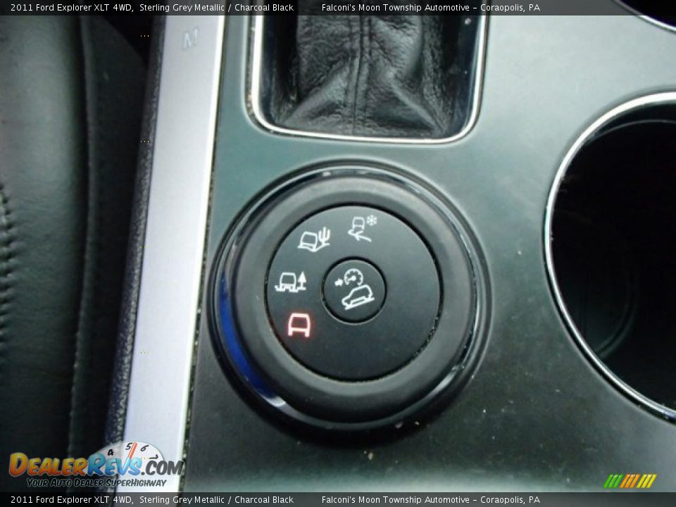 2011 Ford Explorer XLT 4WD Sterling Grey Metallic / Charcoal Black Photo #19