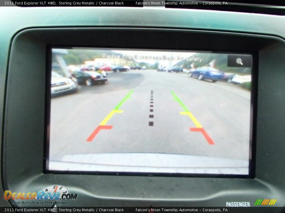 2011 Ford Explorer XLT 4WD Sterling Grey Metallic / Charcoal Black Photo #20