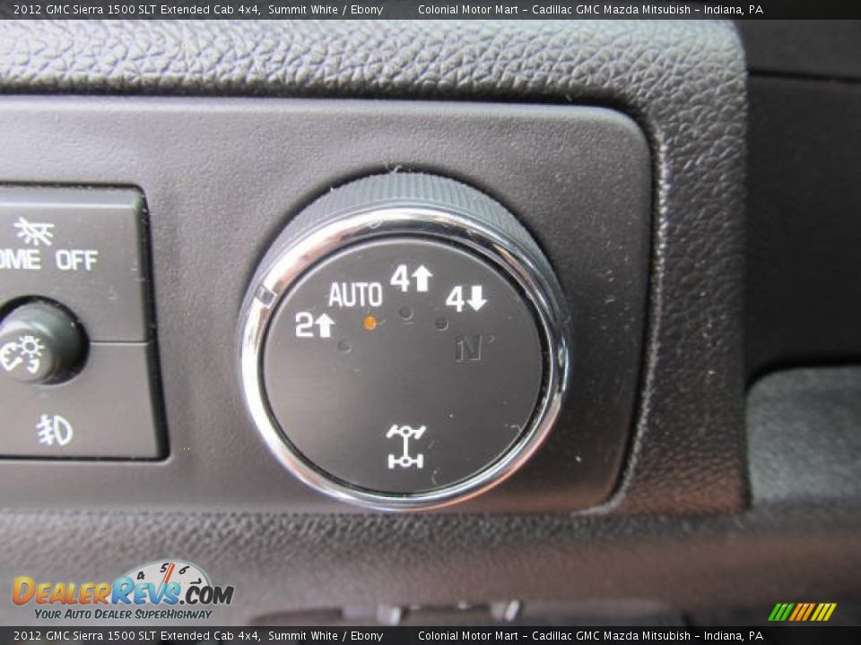 2012 GMC Sierra 1500 SLT Extended Cab 4x4 Summit White / Ebony Photo #18