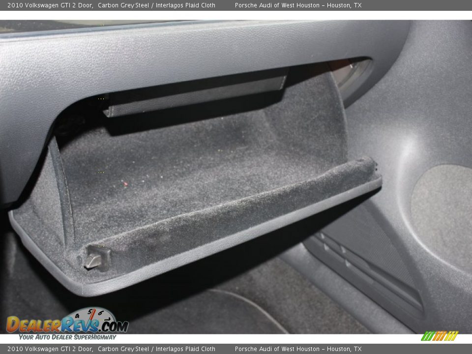 2010 Volkswagen GTI 2 Door Carbon Grey Steel / Interlagos Plaid Cloth Photo #18