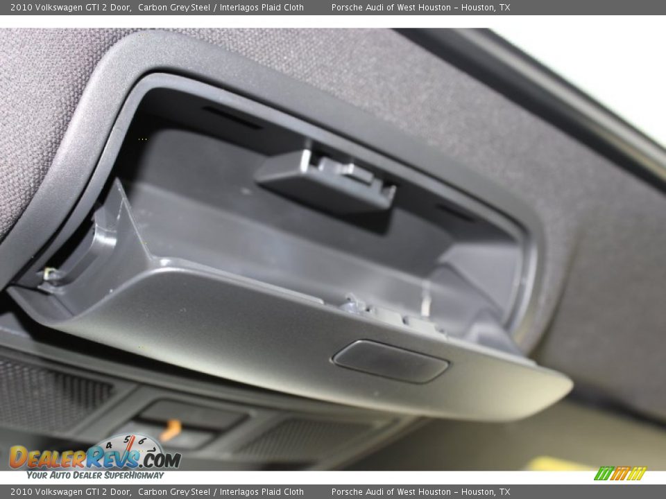 2010 Volkswagen GTI 2 Door Carbon Grey Steel / Interlagos Plaid Cloth Photo #21