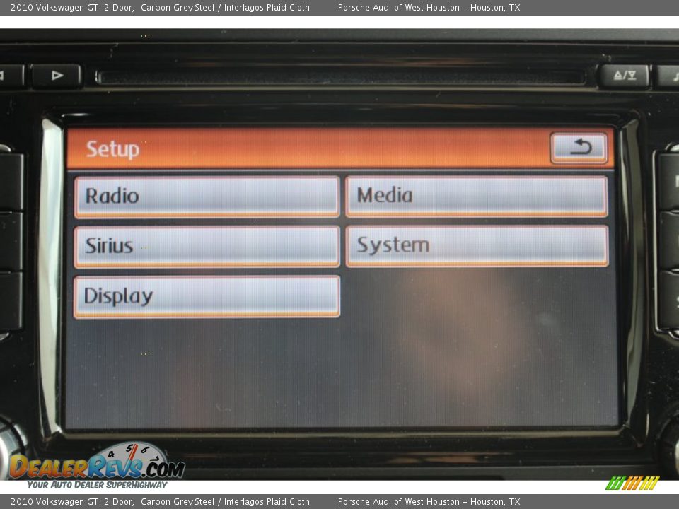 2010 Volkswagen GTI 2 Door Carbon Grey Steel / Interlagos Plaid Cloth Photo #24