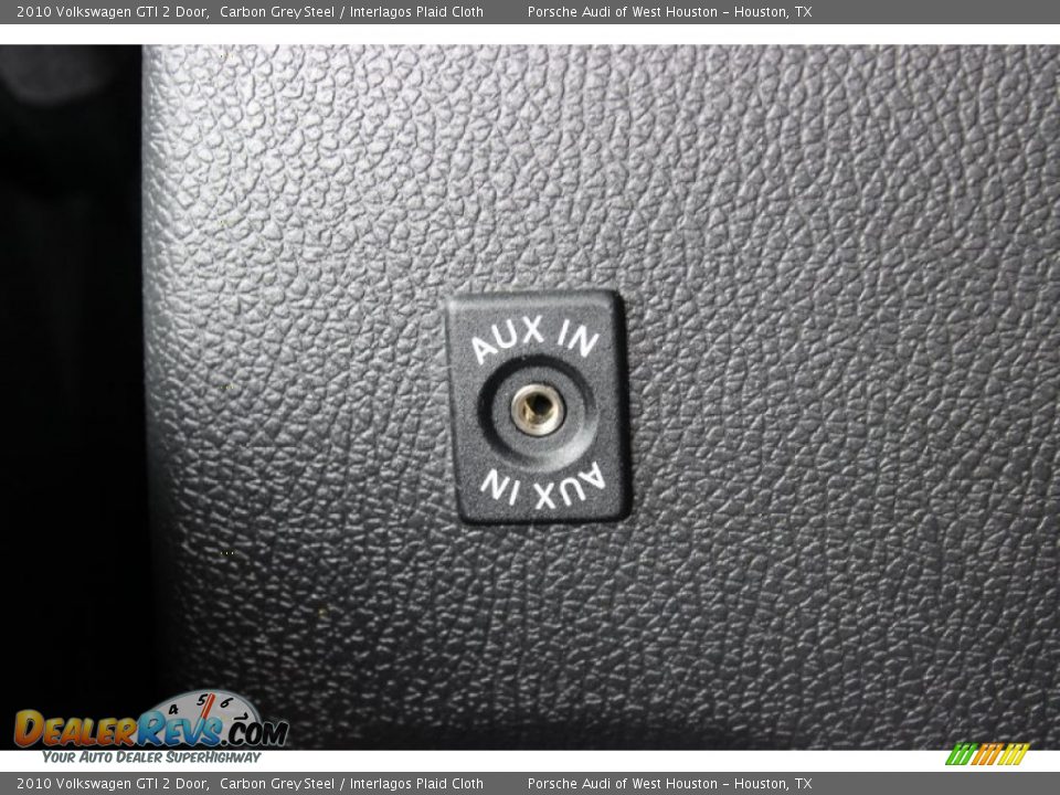 2010 Volkswagen GTI 2 Door Carbon Grey Steel / Interlagos Plaid Cloth Photo #29