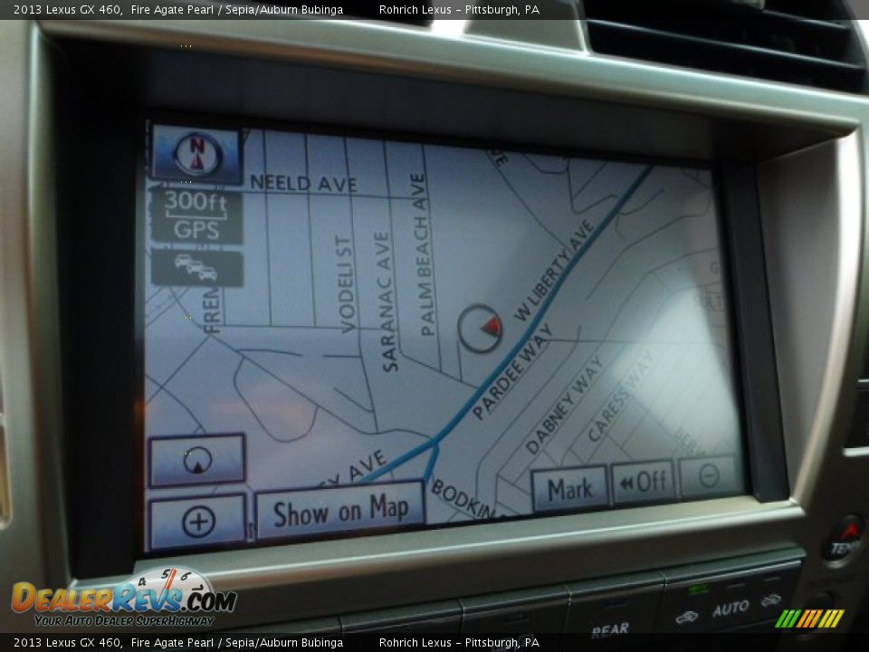 2013 Lexus GX 460 Fire Agate Pearl / Sepia/Auburn Bubinga Photo #16