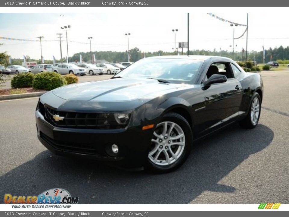 2013 Chevrolet Camaro LT Coupe Black / Black Photo #1