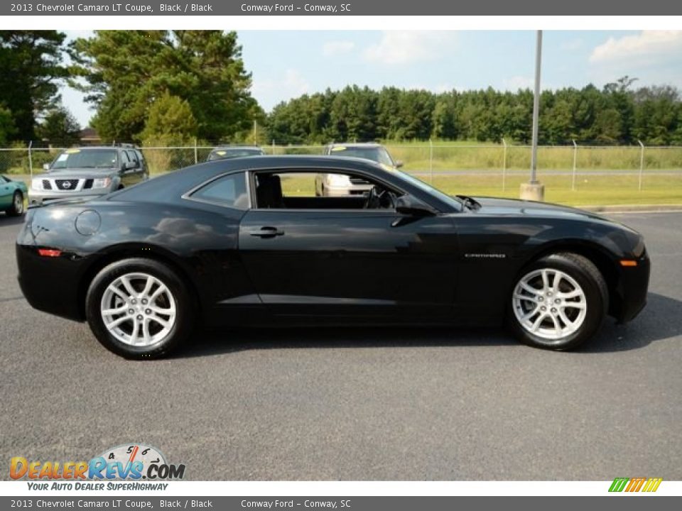 2013 Chevrolet Camaro LT Coupe Black / Black Photo #4