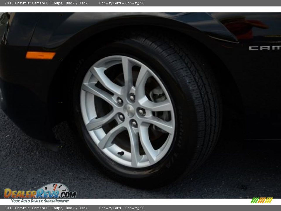 2013 Chevrolet Camaro LT Coupe Black / Black Photo #9