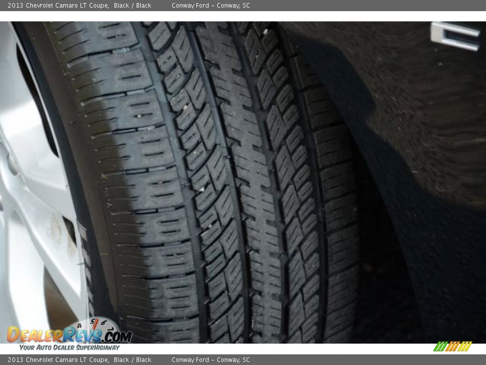 2013 Chevrolet Camaro LT Coupe Black / Black Photo #10