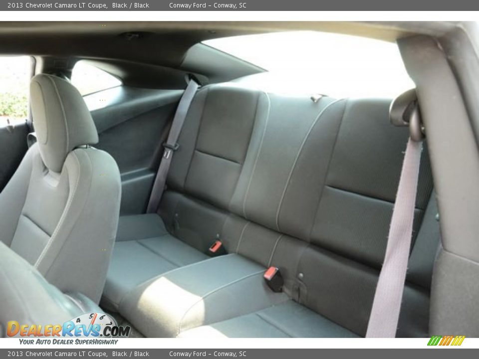 2013 Chevrolet Camaro LT Coupe Black / Black Photo #13
