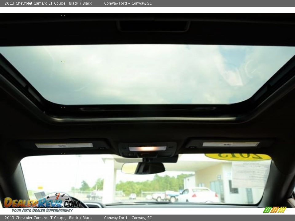 2013 Chevrolet Camaro LT Coupe Black / Black Photo #14