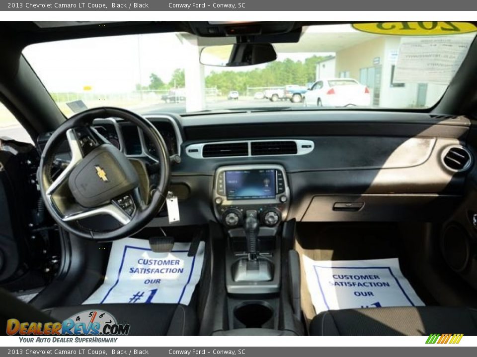 2013 Chevrolet Camaro LT Coupe Black / Black Photo #15