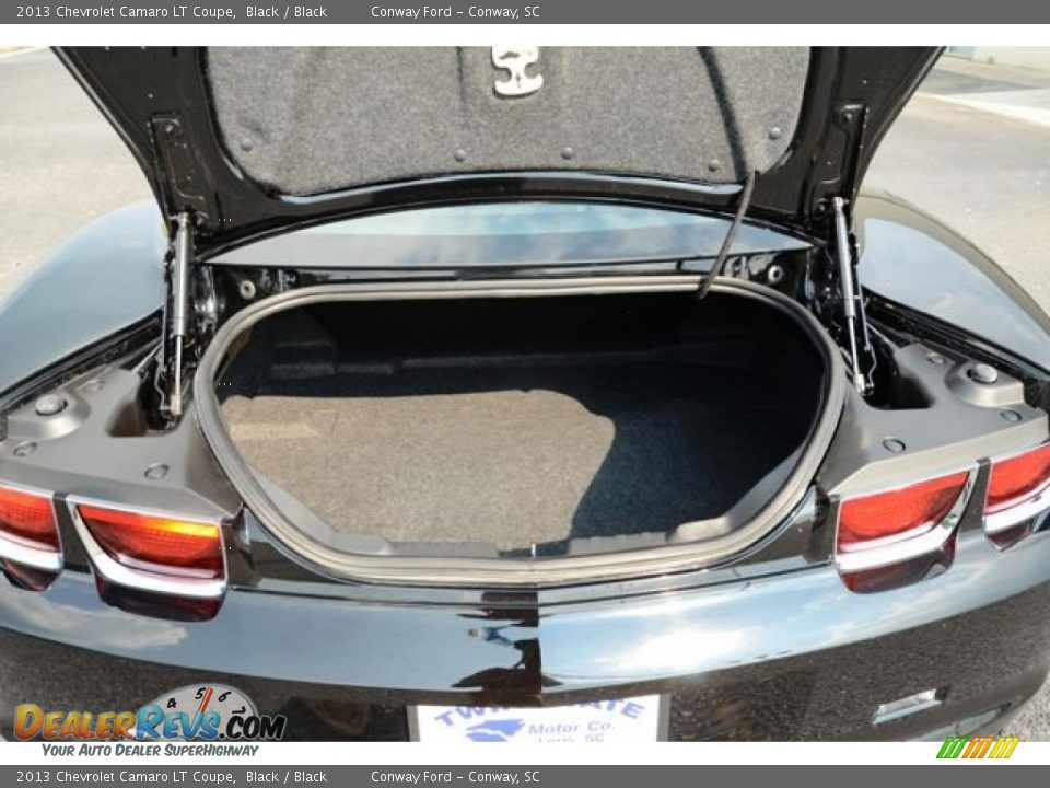 2013 Chevrolet Camaro LT Coupe Black / Black Photo #16