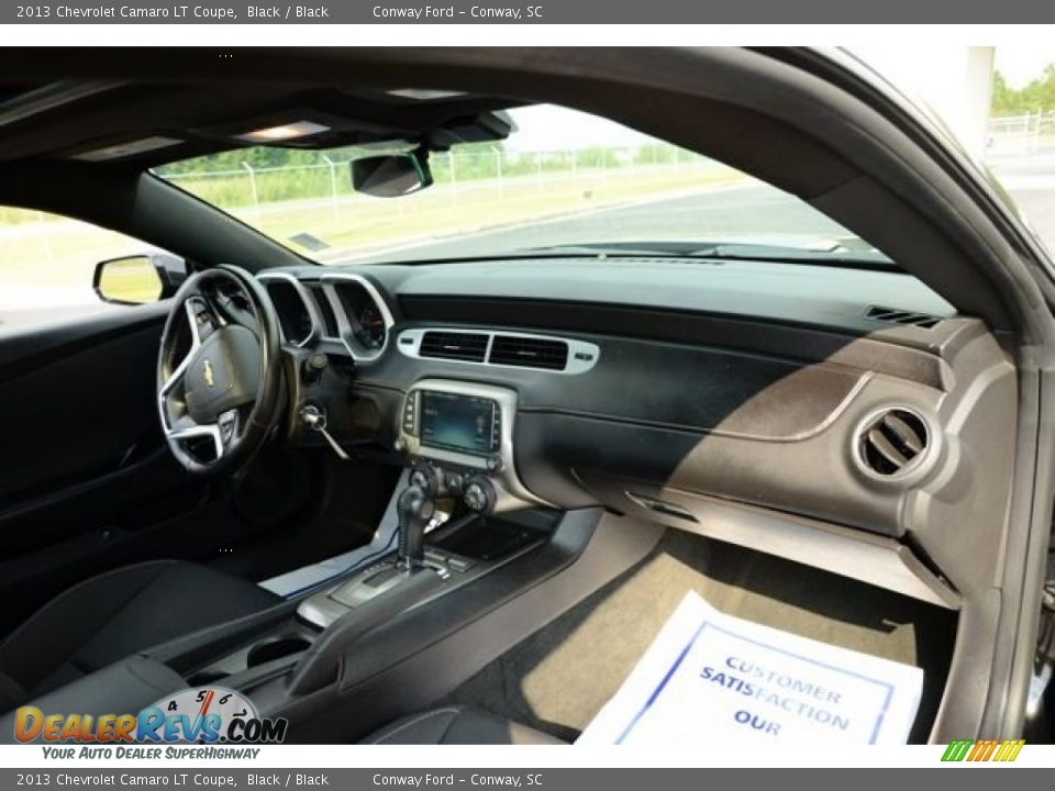 2013 Chevrolet Camaro LT Coupe Black / Black Photo #18