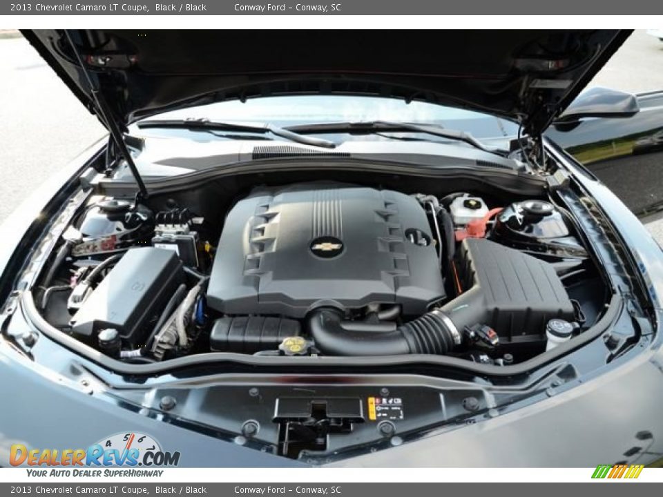 2013 Chevrolet Camaro LT Coupe Black / Black Photo #19