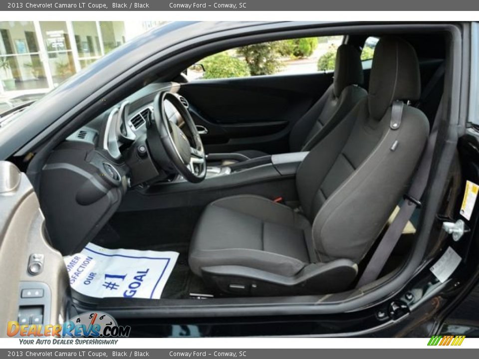 2013 Chevrolet Camaro LT Coupe Black / Black Photo #20