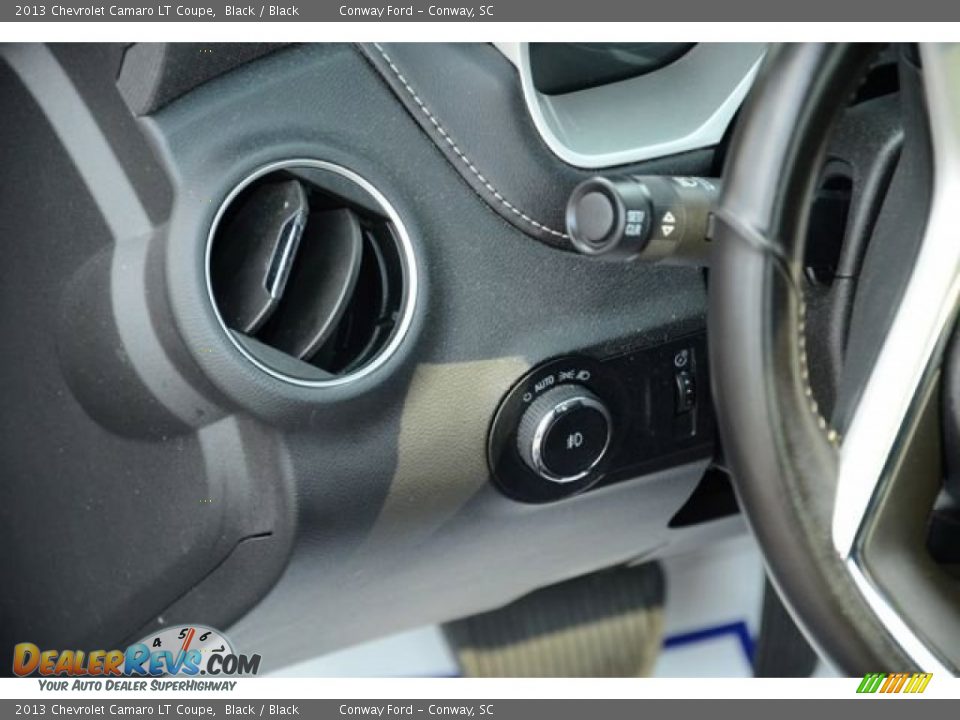 2013 Chevrolet Camaro LT Coupe Black / Black Photo #22
