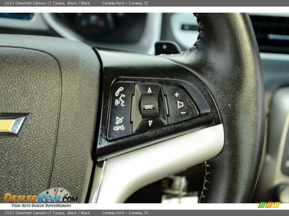 2013 Chevrolet Camaro LT Coupe Black / Black Photo #25