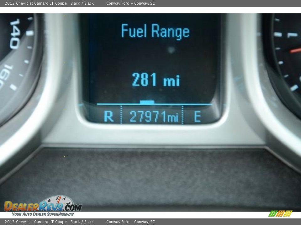 2013 Chevrolet Camaro LT Coupe Black / Black Photo #31