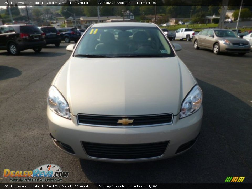 2011 Chevrolet Impala LT Gold Mist Metallic / Neutral Photo #2