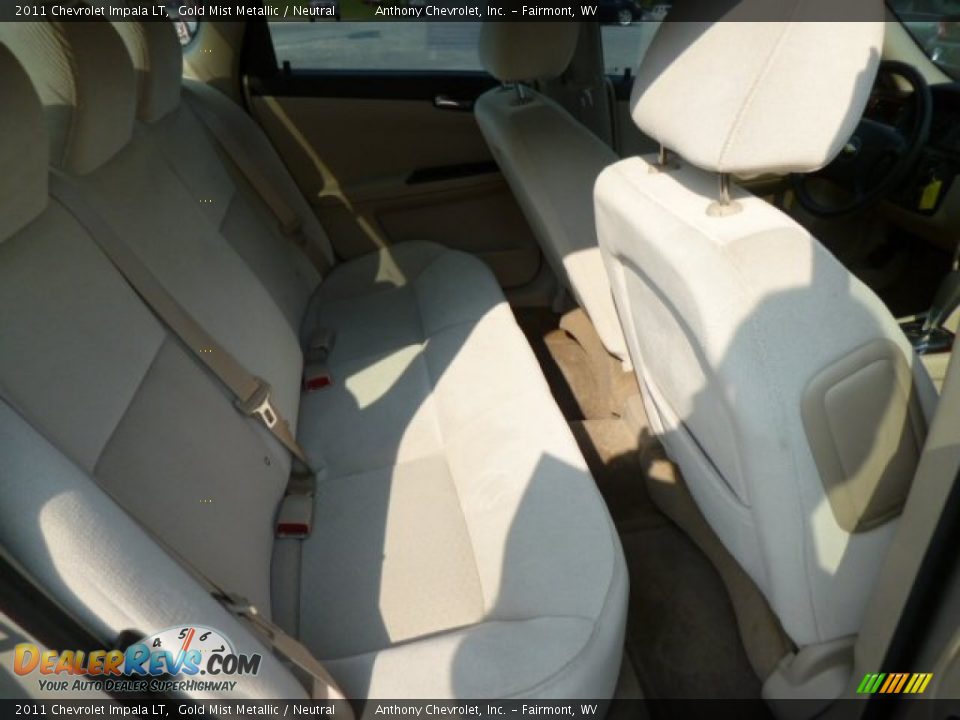 2011 Chevrolet Impala LT Gold Mist Metallic / Neutral Photo #12