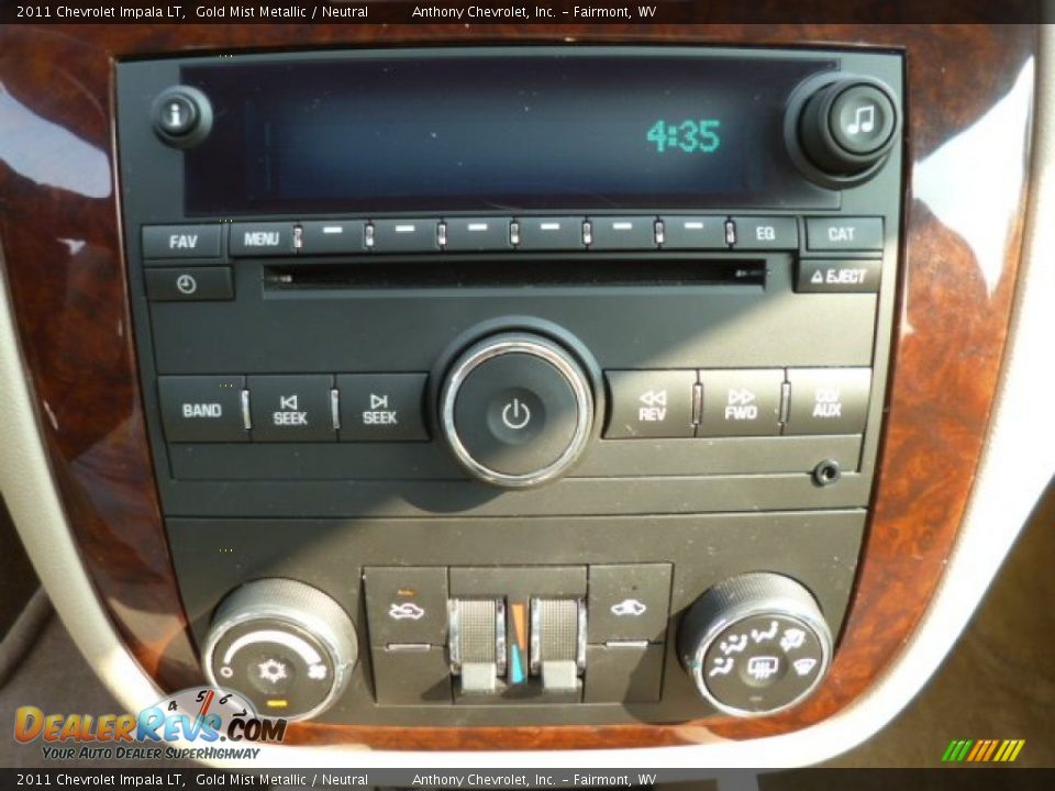 2011 Chevrolet Impala LT Gold Mist Metallic / Neutral Photo #19