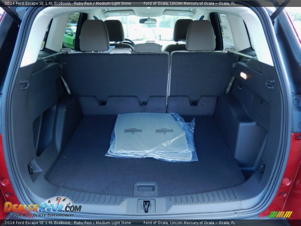 2014 Ford Escape SE 1.6L EcoBoost Ruby Red / Medium Light Stone Photo #5