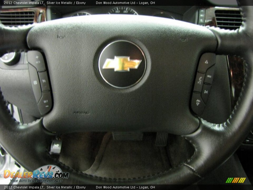 2012 Chevrolet Impala LT Silver Ice Metallic / Ebony Photo #14