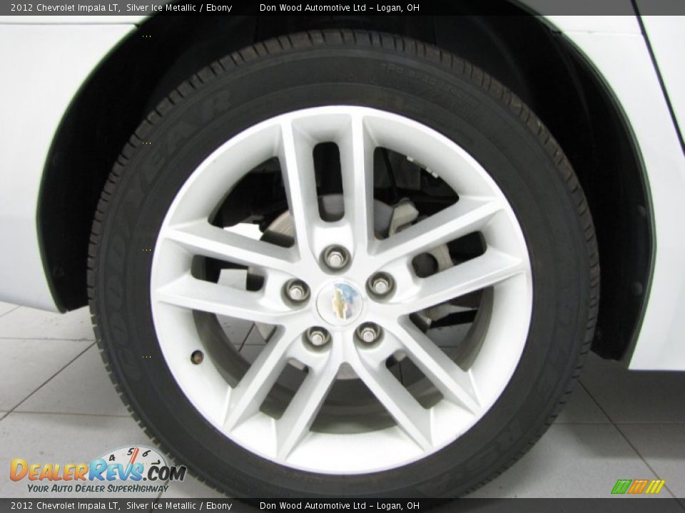 2012 Chevrolet Impala LT Silver Ice Metallic / Ebony Photo #23