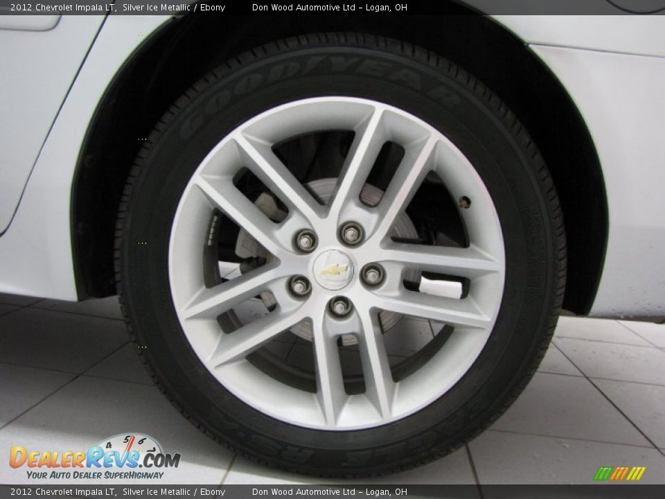 2012 Chevrolet Impala LT Silver Ice Metallic / Ebony Photo #24