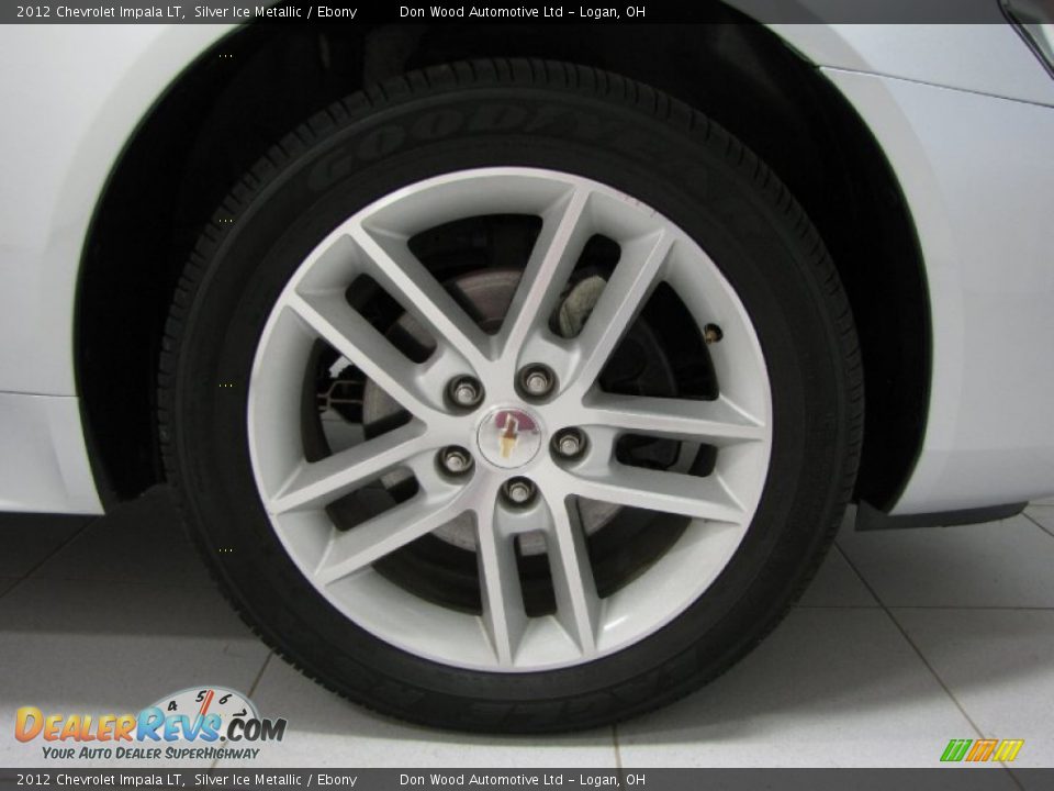 2012 Chevrolet Impala LT Silver Ice Metallic / Ebony Photo #25
