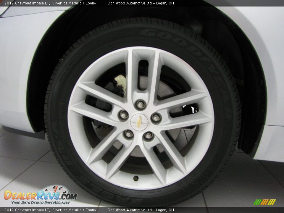2012 Chevrolet Impala LT Silver Ice Metallic / Ebony Photo #26