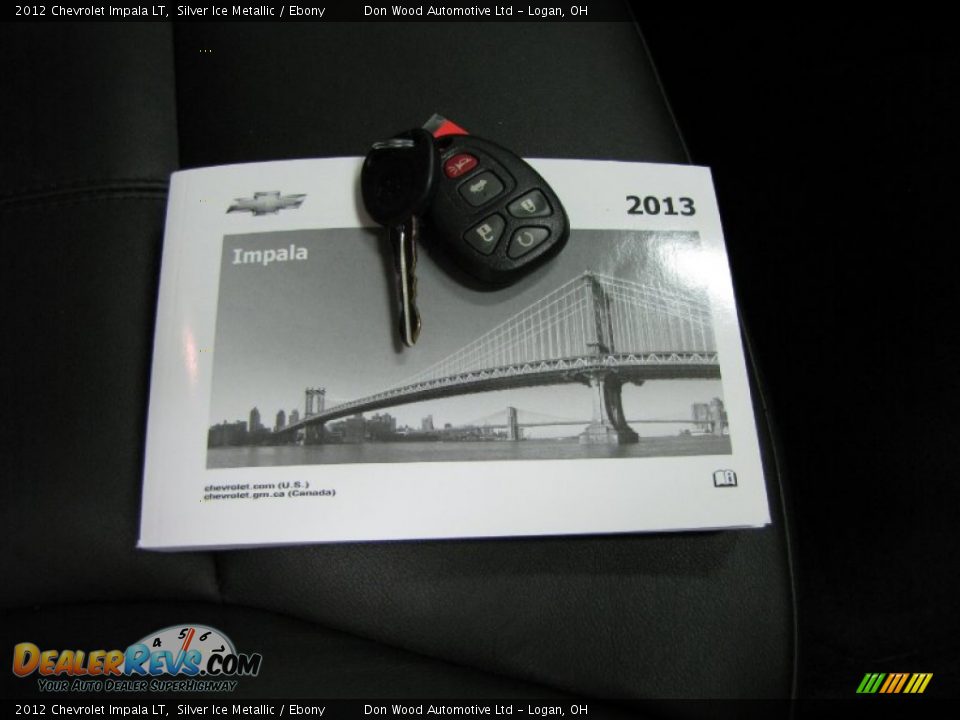 2012 Chevrolet Impala LT Silver Ice Metallic / Ebony Photo #27