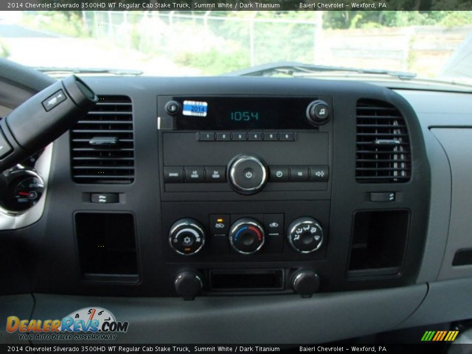 2014 Chevrolet Silverado 3500HD WT Regular Cab Stake Truck Summit White / Dark Titanium Photo #14