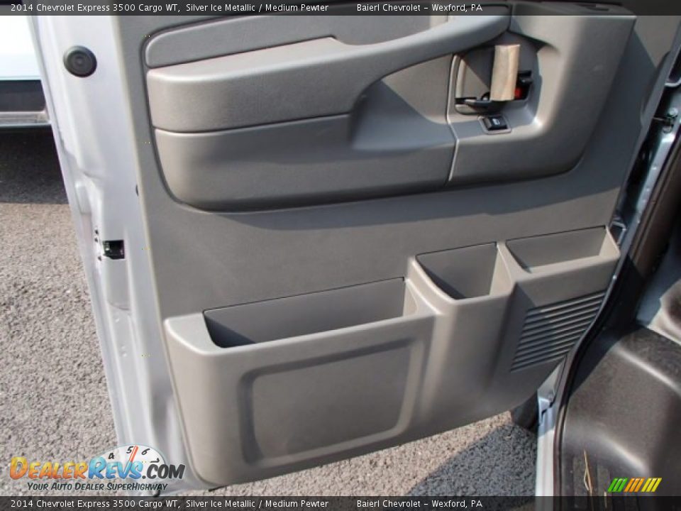 2014 Chevrolet Express 3500 Cargo WT Silver Ice Metallic / Medium Pewter Photo #14