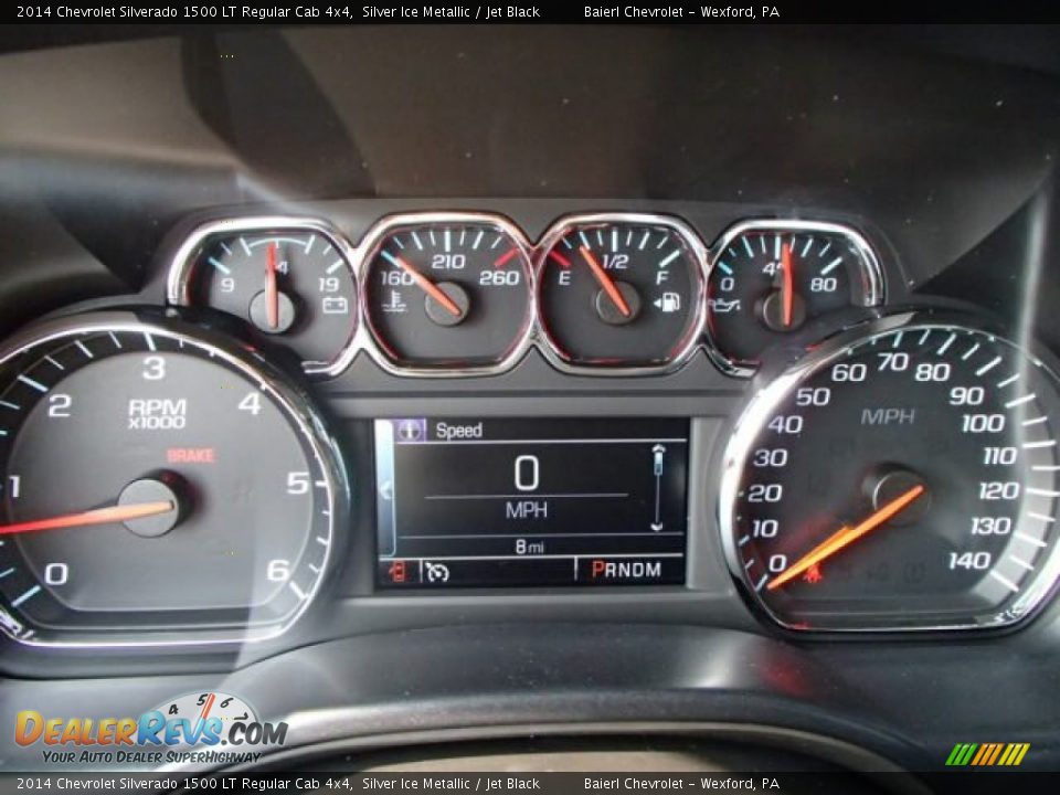 2014 Chevrolet Silverado 1500 LT Regular Cab 4x4 Gauges Photo #19