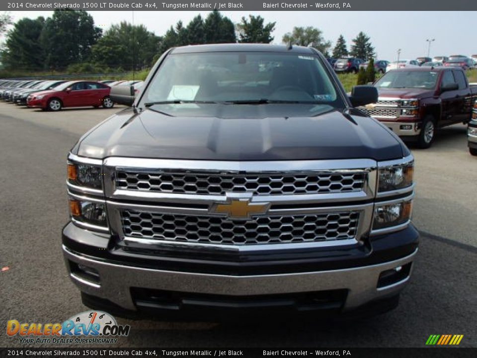 2014 Chevrolet Silverado 1500 LT Double Cab 4x4 Tungsten Metallic / Jet Black Photo #3