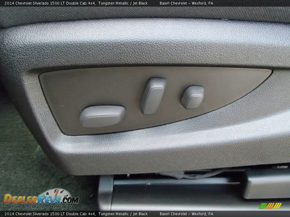 2014 Chevrolet Silverado 1500 LT Double Cab 4x4 Tungsten Metallic / Jet Black Photo #14