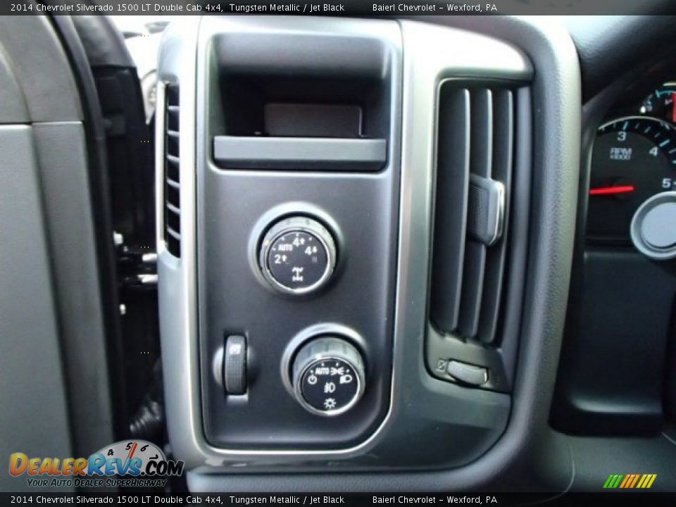 2014 Chevrolet Silverado 1500 LT Double Cab 4x4 Tungsten Metallic / Jet Black Photo #15