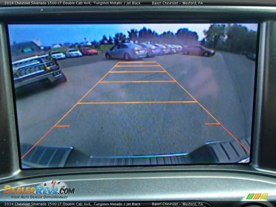 2014 Chevrolet Silverado 1500 LT Double Cab 4x4 Tungsten Metallic / Jet Black Photo #17